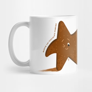 It's Martin the Chocolate Starfish Mug